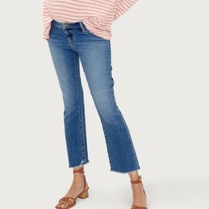 Hatch Maternity the crop maternity denim Hatch size28 NWT